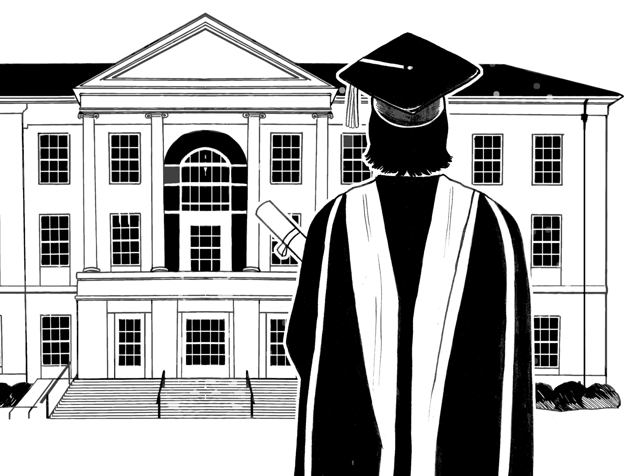 First-generation student navigating university